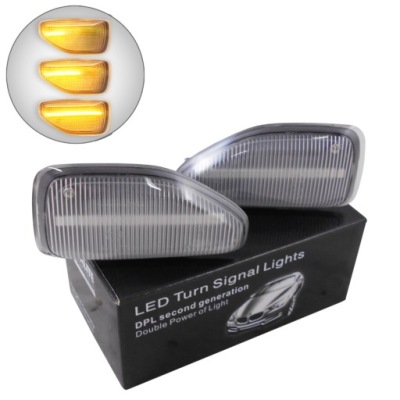 Динамические поворотники боковой led dacia duster ii logan ii sandero ii фото №1