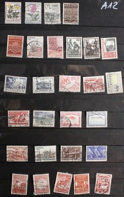 Zestaw znaczków Dania A12