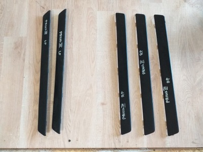 Toyota prius iii молдинг накладка порог левая lp фото №1