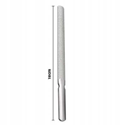 1pc Stainless Steel Double Side Nail File Sty