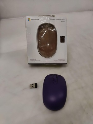 MYSZKA BEZPRZEWODOWA MICROSOFT WIRELESS MOBILE MOUSE 1850 FIOLETOWA