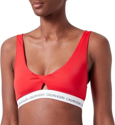 Góra od bikini Calvin Klein czerwona XL