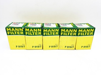 FILTRAS HIDRAULINIS ALYVOS DAF MANN-FILTER P 919/7 TRP 1534454 P9197 5 VIENETŲ 