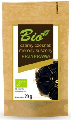 CZARNY CZOSNEK MIELONY BIO 20g PRZETWORY Z NATURY