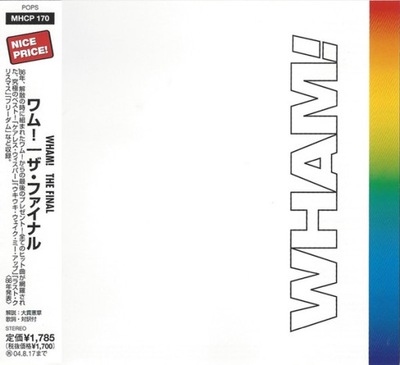 best Hits 1981–1986 WHAM The Final CD JAPAN George Michael Careless Whisper