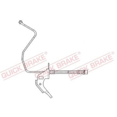 CABLE DE FRENADO ELÁSTICO QUICK BRAKE 35.913  