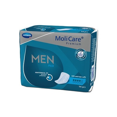 Wkłady urologiczne dla mężczyzn Molicare Pad Men 4