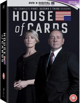 HOUSE OF CARDS - SEZONY 1,2,3 - SPACEY