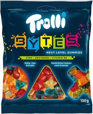 TROLLI BYTES 150G - ŻELKI Z WITAMINAMI