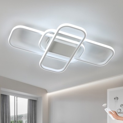 Modern LED Ceiling Light, Rectangular Design Ceiling Light