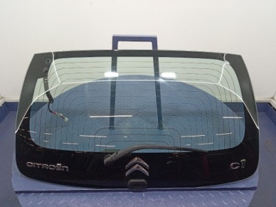Citroen c1 i lift 12-14 кришка багажника багажника скло задня фото №1