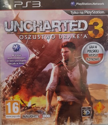 Uncharted 3: Oszustwo Drake'a PS3 Używana PL