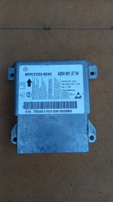 Mercedes w204 датчик модуль подушек 2049012704 фото №1