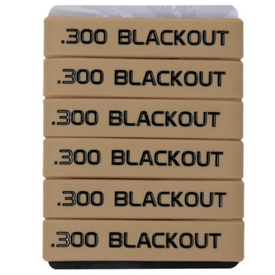 300 BLACKOUT Black3 6-pakowa opaska do magazynków