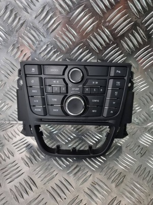 Opel meriva b панель керування радіо 13409864 фото №1