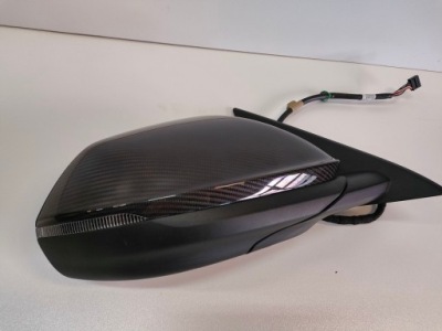 Праве дзеркало audi q8 4m8857410ac 15 pin карбон фото №1