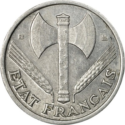 Moneta, Francja, Bazor, 50 Centimes, 1943, Beaumon