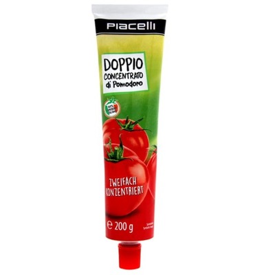 Podwójny koncentrat pomidorowy 200g Piacelli