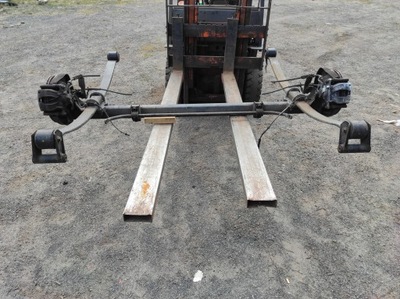 Балка задняя подвеска рессоры vw crafter фото №1