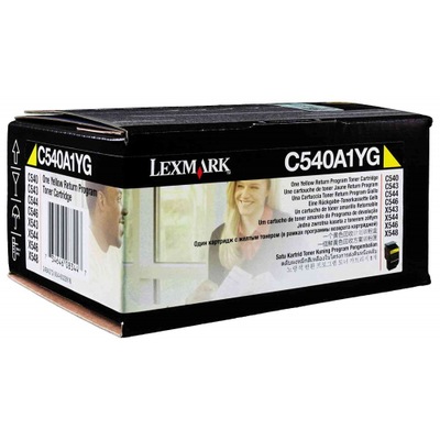 C540A1YG Lexmark C540N Toner Cartridge Żółty