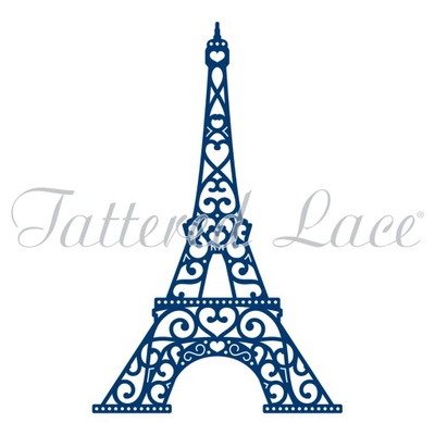 Wykrojnik Tattered Lace - Eiffel Tower