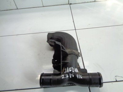 Jaguar xf 2.7d v6 труба интеркулер 4r83-6n870-ab фото №1