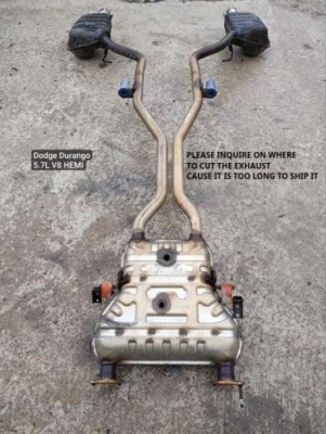 Гасник dodge durango 2014 dc10045 фото №1