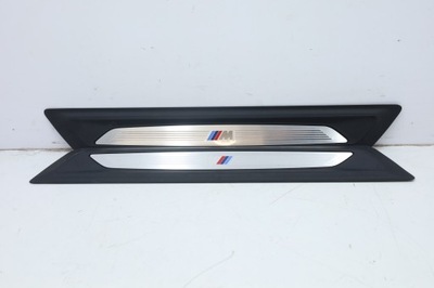 Молдинг накладки пороговые перед bmw x2 f39 m-pakiet фото №1