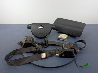 Aveo i t200 подушка безопасности водителя пассажира ремни kpl eu фото №1