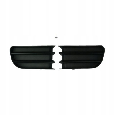 Решётка радиатора w бампере renault megane ii 02-05 l+p фото №1