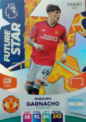 PREMIER LEAGUE 2024 FUTURE STAR 426 GARNACHO