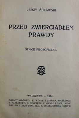 Przed zwierciadłem prawdy 1914 r