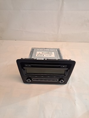 Радіо fabyczne skoda rapid 5j0035161e фото №1