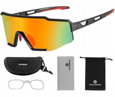 Okulary rowerowe z polaryzacją ROCKBROS SP225BK