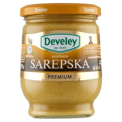 Develey Musztarda Premium sarepska 270 g