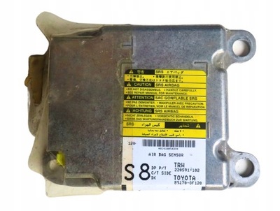 Модуль блок управления датчик подушка безопасности toyota verso 2009-2018 rok 89170-0f120 фото №1