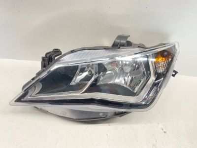 Фара передняя перед левая h7 + led seat ibiza 4 iv рестайлинг  6j 2012-2017 фото №1
