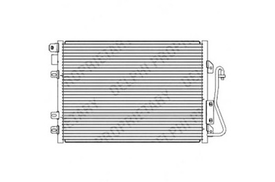 Delphi tsp0225620 конденсатор, кондиционер фото №1