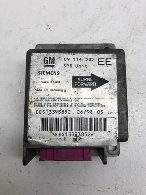 Модуль датчик подушка безопасности siemens 09114585 фото №1