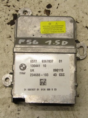 Модуль датчик подушок повітряних подушка безпеки mini f55 f56 9367837 фото №1