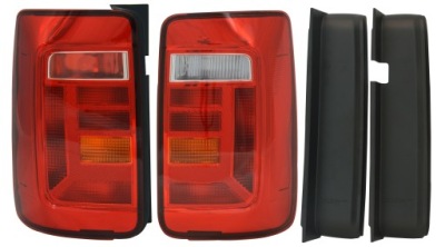 Лампа задняя pr. дверь czerwona vw caddy 15- фото №1