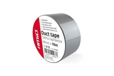 DUCT TAPE SREBRNA TAŚMA MACGYVER 48 mm x 10 m TEKSTYLNA