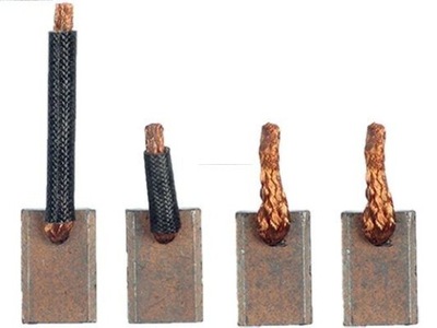 Щетка угольная, стартер as-pl jsx43-45-44 фото №1