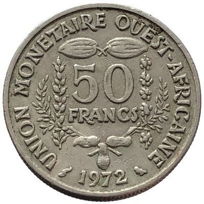86425. Afryka Zachodnia (BCEAO) - 50 franków - 1972r.