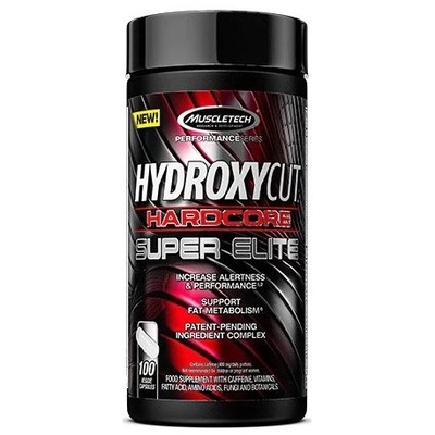 Fat Burner Spalacz MuscleTech Hydroxycut Hardcore Super Elite 100 kap