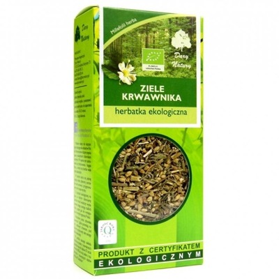 Herbata ziele krwawnika bio 50 g - Dary Natury