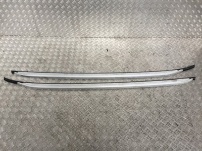 Рейлінги дахові хромовані bmw x5 e70 фото №1