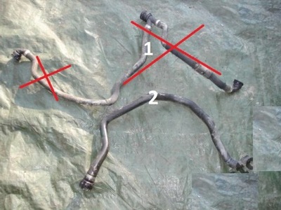 Bmw x5 e70 x6 e71 дизель шланг трубка wąż фото №1