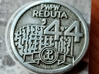 Wpinka PWPW Powstanie Warszawskie REDUTA 44 UNIKAT