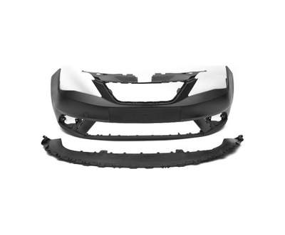 Seat ibiza 12-17 бампер передній фото №1